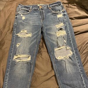 Garage Mom ripped Jean